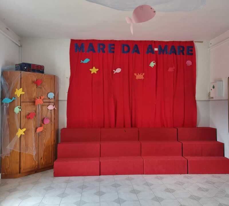 <h1>Scenografia</h1>
La scenografia &egrave; stata curata e realizzata dai bambini e dai ragazzi.