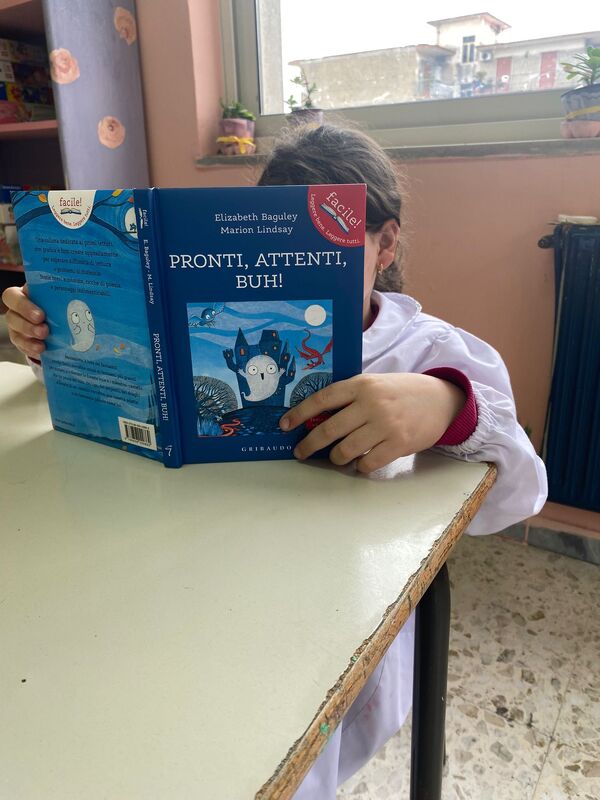 <h1>Sulle ali della fantasia</h1>
Lettura individuale. 15/02/2023, Centro diurno Opera salute fanciullo