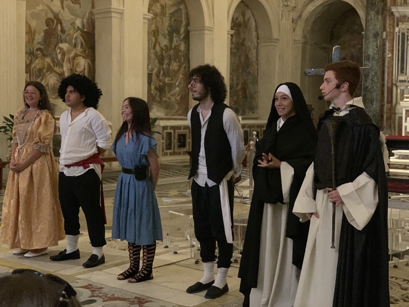 <h1>Visita guidata - Applausi finali</h1>