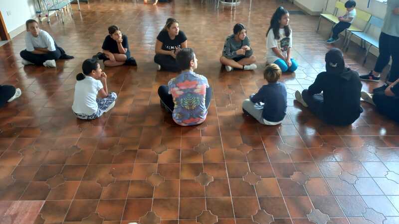 <h1>Emozioni in gioco</h1>
I ragazzi cominciano la propria presentazione