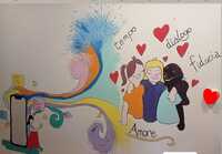 I t’ sent … tu m’siee’? Percorso di gruppo per facilitare la comunicazione tra i genitori e i figli ***Murales I t’ sent … tu m’siee’?***
Prodotto finale gruppo genitori e figli